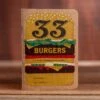 33 Burgers Tasting Notebook