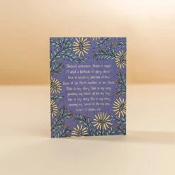Blessed Assurance Hymn Greeting Card -Deals Home Avenues Store Blessed Assurance Greeting Card 00003