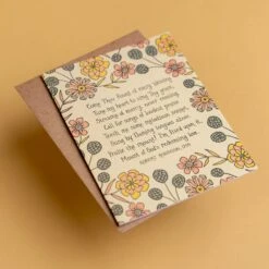 Come Thou Fount Hymn Greeting Card -Deals Home Avenues Store Come Thou Hymn Greeting Card 00002