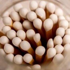 White Long Stem Matches Jar -Deals Home Avenues Store DSC00238