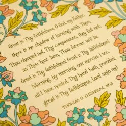 Great Is Thy Faithfulness Print -Deals Home Avenues Store DSC08549 2
