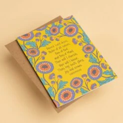 Fairest Lord Jesus Hymn Greeting Card -Deals Home Avenues Store Fairest Lord Jesus Hymn Greeting Card 00002