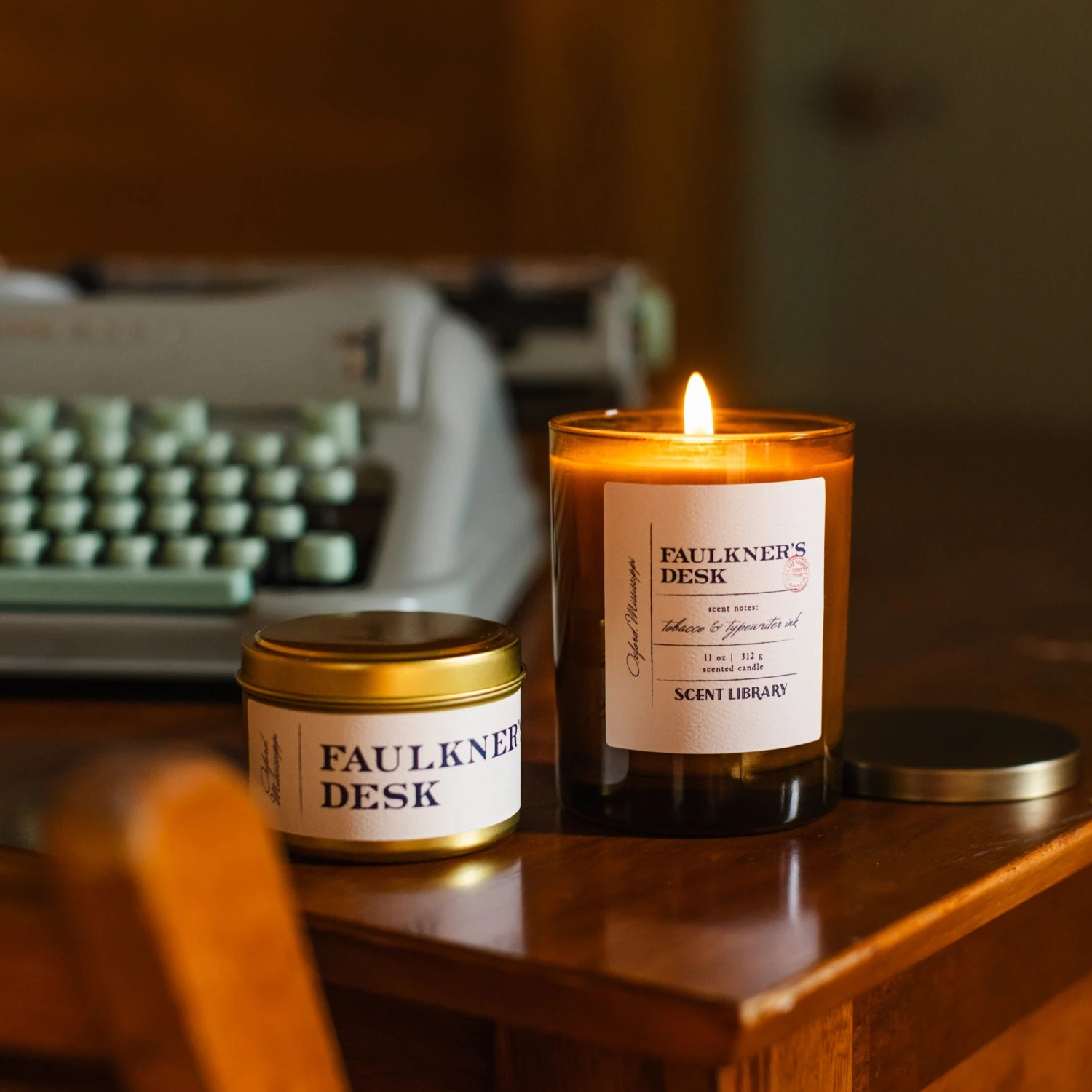 Faulkner's Desk Candle 1 Faulkner's Desk Candle