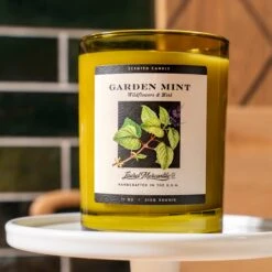 Garden Mint Candle -Deals Home Avenues Store Graden Mint 11 oz candle 00008