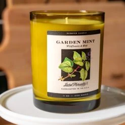 Garden Mint Candle -Deals Home Avenues Store Graden Mint 11 oz candle 00009