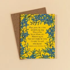 It Is Well With My Soul Hymn Greeting Card