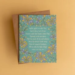 Joyful, Joyful, We Adore Thee Hymn Greeting Card