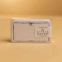 Navy Bow Little Notes