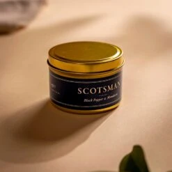 Scotsman 5 Oz. Candle -Deals Home Avenues Store Scotsman 5 ounce candle 00002