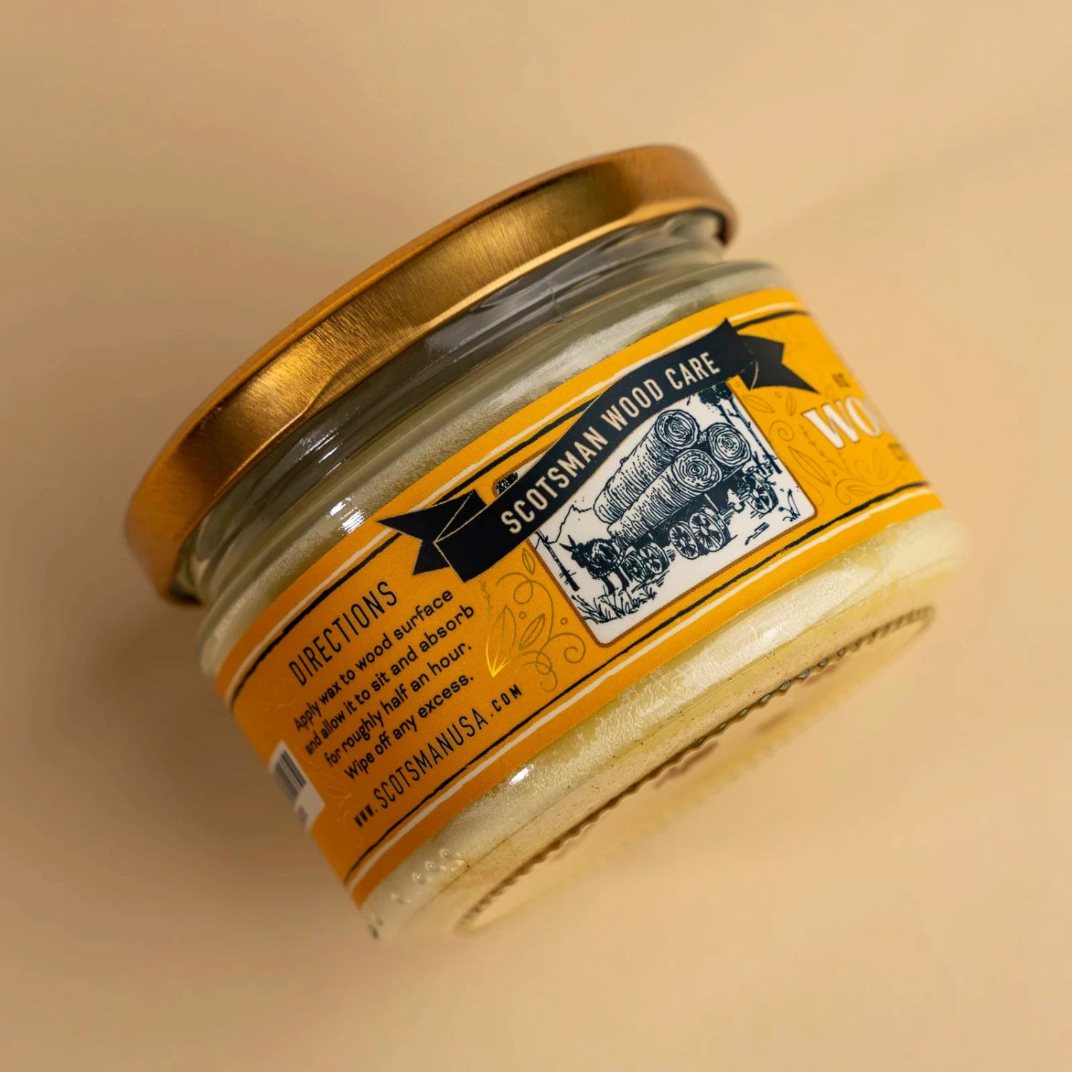 Scotsman Co. Wood Wax | Citrus Scented 5 Scotsman Co. Wood Wax | Citrus Scented - Image 5
