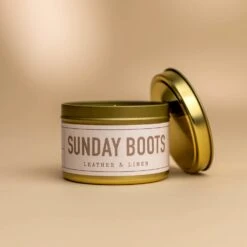 Sunday Boots 5 Oz. Candle 9 Sunday Boots 5 Oz. Candle -Deals Home Avenues Store Sunday Boots 5 ounce candle 00008