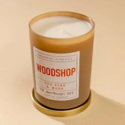 Woodshop Candle -Deals Home Avenues Store Woodshop 11 ounce candle 00008