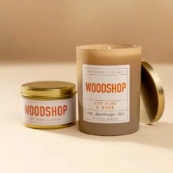 Woodshop Candle -Deals Home Avenues Store Woodshop Candles 00004