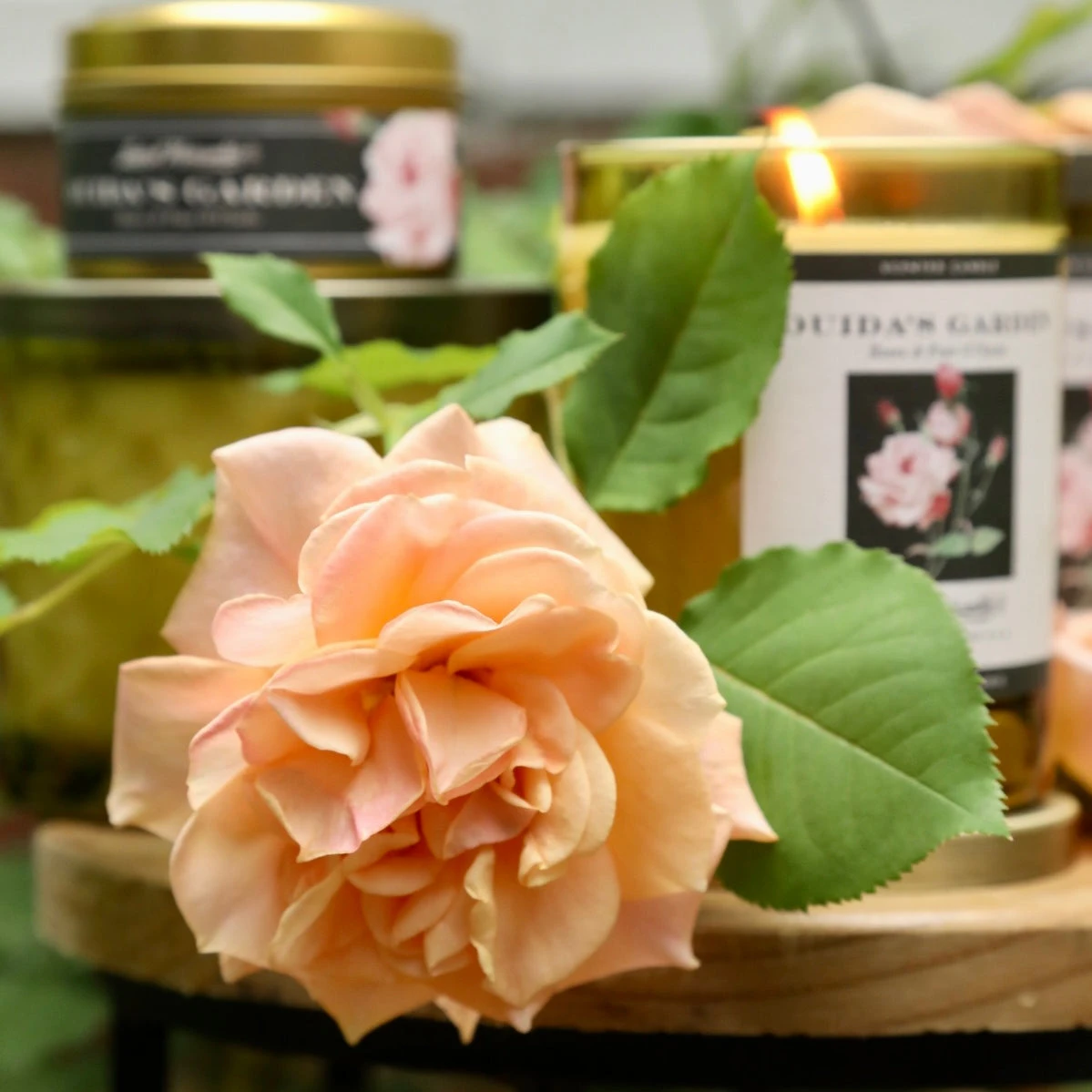 Ouida's Garden Candle 2 Ouida's Garden Candle - Image 2