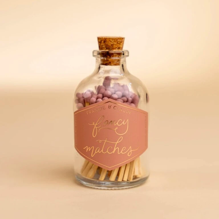Deals Home Avenues Store -Deals Home Avenues Store Dusty Rose Fnacy Matches Small Jar 00001 768x768 1